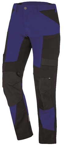 LEO Bundhose Stretch royal-schwarz