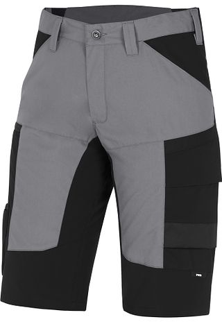 KIM Stretch Short grau-schwarz