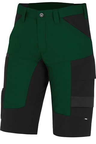 KIM Stretch Short grün-schwarz