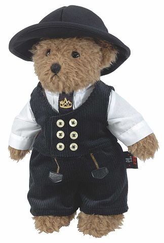 EDDY Teddy klein 35cm schwarz